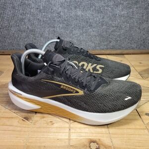 Brooks Hyperion 2 Running Racing Shoes Men's Size 9.5 Black Gold 1104321D098